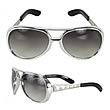 Elvis Presley Basic Silver Sunglasses